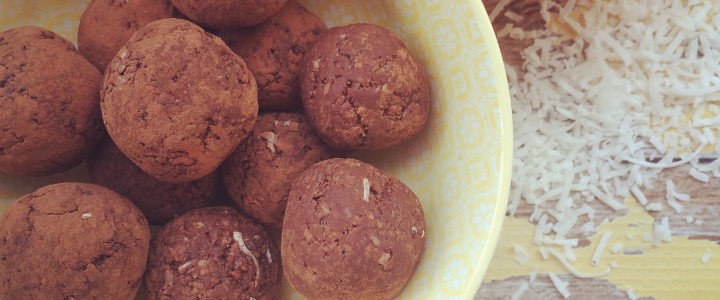 Jaffa bliss balls – nut free